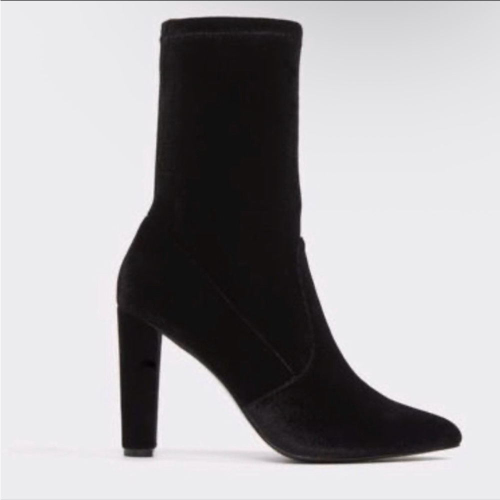 Aldo Black Heeled Boots for Women